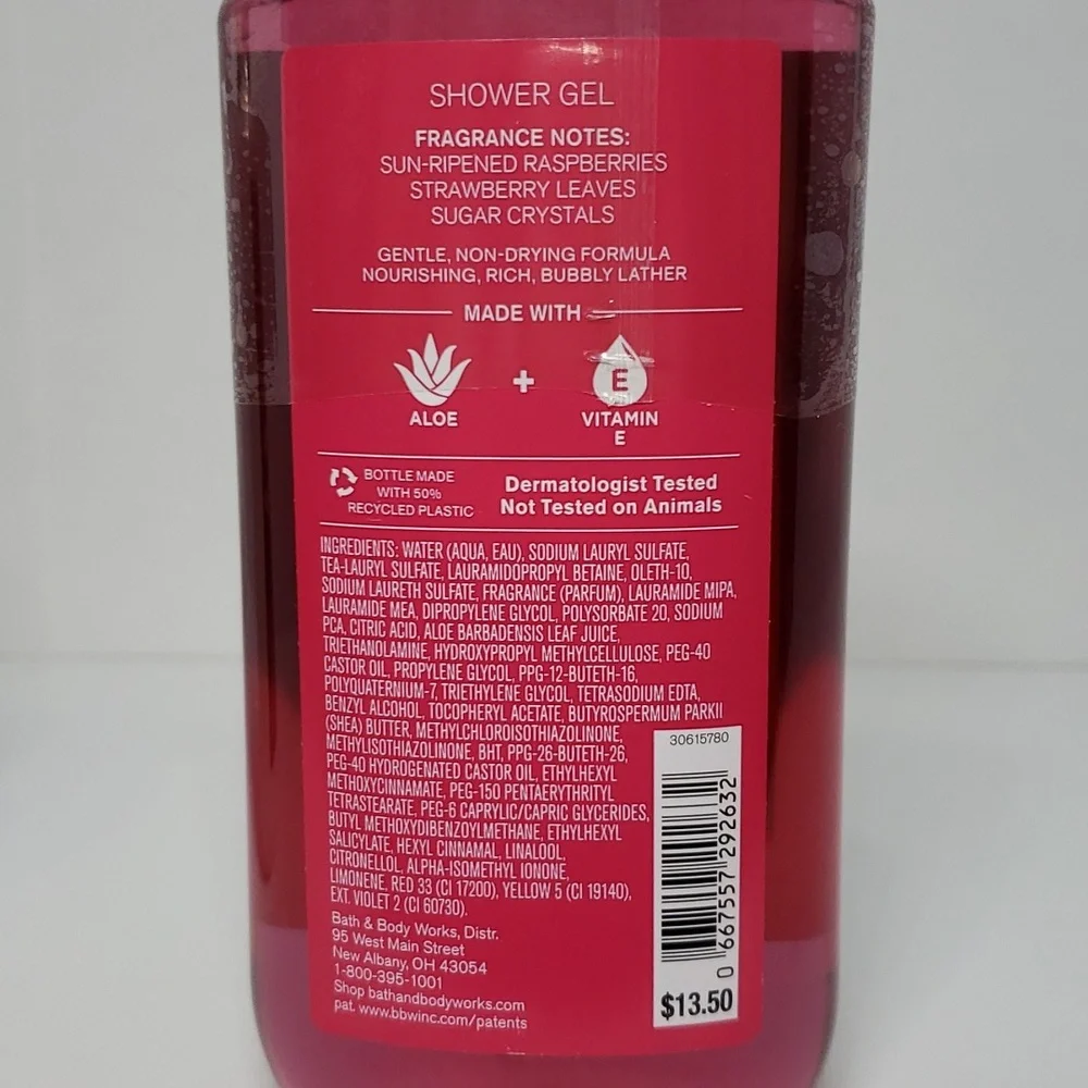 Sun-ripened Raspberry Shower Gel Mist Lotion Body Care Trio Bundle Set - Picture 2 of 4